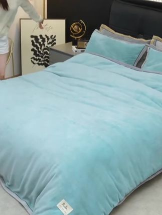 #牛奶绒四件套#双面绒四件套#家纺床上用品 #亲肤舒适 #好物分享@巨量千川 @DOU+上热门 @DOU+小助手