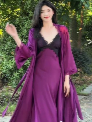 因为知足 所以更接近幸福#睡衣家居服 #高级感穿搭 #氛围感 #吊带裙 #恋夏风