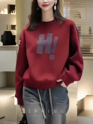 #百搭休闲宽松卫衣 #时尚穿搭