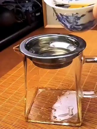 #玻璃公道杯 #茶具 #茶具好物推荐 #茶水分离杯 #公道杯