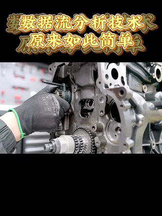 数据流分析技术,大大提高工作效率。#汽车知识