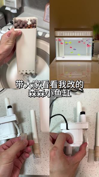 森森小鱼缸干货分享 你们要看的森森小鱼缸来啦#森森鱼缸 #森森鱼缸过滤器 #鱼缸过滤 #鱼缸改造 #空气鱼缸🐠