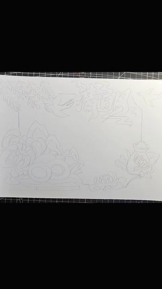 ✨清明手抄报线稿免费领!🌿 ✨清明手抄报线稿来啦!🌿柳叶飞燕超有氛围,青团菊花元素满满~🎨免费领取直接画,手残党也能交作业!👇