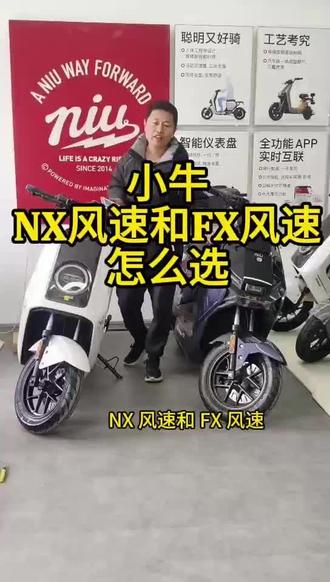 小牛nx风速和fx风速怎么选?#小牛nx风速版 #小牛fx风速版 #小牛电动