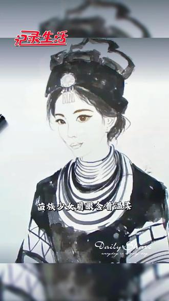 酒后画你,辛苦了!#每日一画 #人物肖像