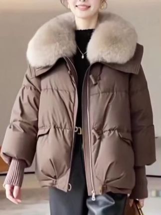 #外套穿搭 #秋冬穿搭 #女装穿搭 棉衣#棉衣棉服女