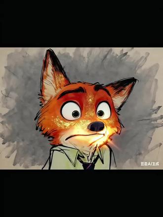 疯狂动物城闪金速写写真真的太好看了,疯狂动物城尼克和朱迪闪金速写写真教程来#豆包ai 豆包ai#豆包P图已经nextlevel了