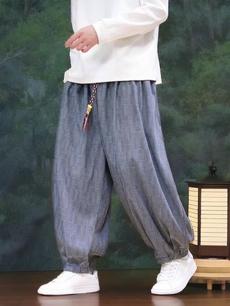 #男士休闲裤 #男生穿搭 #穿出自己的风格 #简约大气 #中式美学服饰