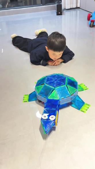 第118集✨磁力片的创意拼法-会走的小乌龟🐢
#磁力片 #磁力片搭建 #益智早教 #儿童益智 #动手动脑