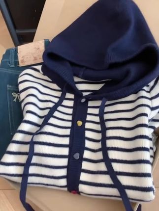 #穿搭穿搭 #休闲穿搭 #条纹控 #女装 #慵懒风穿搭