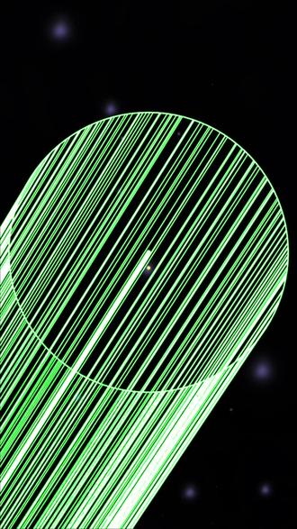 球每次弹跳都会变大。#几何图形 #解压