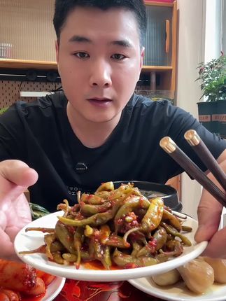 美人椒 微辣偏上口味脆脆的,小辣椒#妈呀太香了 #辣椒