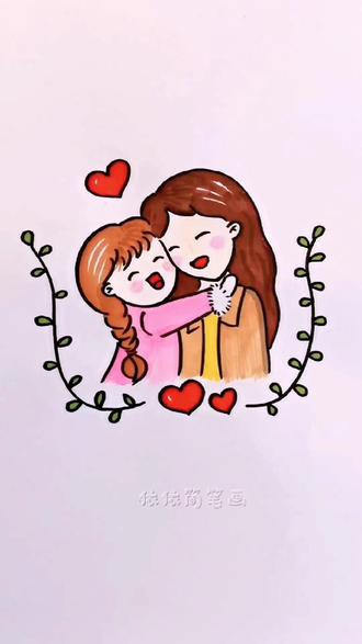 一起来试试吧!#儿童简笔画 #亲子简笔画