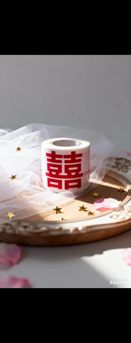 结婚喜字胶带婚礼主题红色双喜封箱口宽胶布喜庆装饰井盖胶地毯胶 #结婚喜字胶带 #好物分享 #实用好物 #胶带厂 #胶带厂家