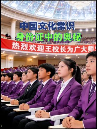 你真的了解你的份证吗?#文化常识 #文学常识 #涨知识 #中国传统文化 #中国文化