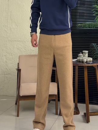 #强烈推荐 #简约大气 #秋冬穿搭 #休闲直筒裤 #秋冬新款