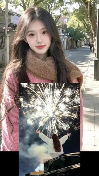坐在车顶拍烟花的ai指令 车顶烟花拍照ai生成 烟花ai写真生成 豆包p图烟花背景指令 车顶烟花拍照教程 车顶烟花ai特效 #烟花氛围感 #车顶烟花 #新年倒计时 #豆包ai #豆包P图已经nextlevel了