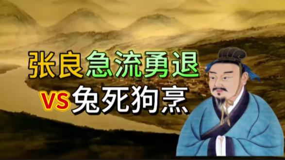 张良急流勇退vs兔死狗烹,对历史规律的洞察