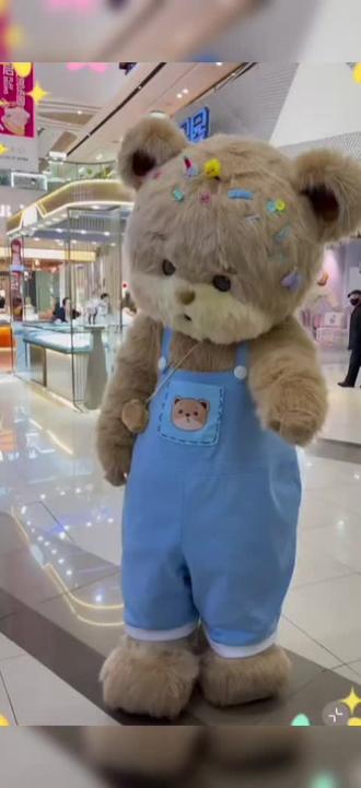 #治愈系 #暴暴熊 #玩偶 超级治愈,超级温暖的暴暴熊