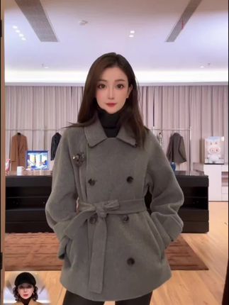 #羊绒大衣 #羊绒大衣女款爆款2025新款 #时尚穿搭 #高级感穿搭 #外套穿搭