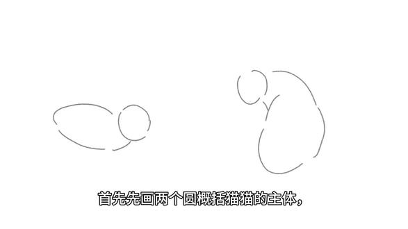 画猫猫的教程来啦!最后一步更是绝了#日常瞎画 #瞎画 #标题党 #画渣日常