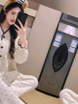 空气棉月子服秋冬产后纯棉十月份11孕妇睡衣春秋季哺乳产妇家居服
