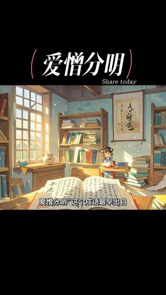 《成语故事》—“爱憎分明”明辨是非曲直 “爱憎分明”这个成语最早出自《后汉书·来历传》📚,意思是爱和恨的立场和态度十分鲜明。
在古代,有一个叫包拯的官员👨⚖️。他为人正直,公正无私,深受百姓的爱戴。
包拯在担任开封府尹期间,处理了许多案件。他总是能够明察秋毫,公正地判断是非曲直😃。
有一次,一个富人的儿子被人杀害了。富人怀疑是他的邻居所为,于是就向包拯报案😱。
包拯经过调查,发现真正的凶手是富人的儿子的朋友。原来,富人的儿子经常欺负他的朋友,他的朋友忍无可忍,才将他杀害🤺。
包拯将真正的凶手绳之以法,为富人的儿子报了仇。同时,他也没有冤枉无辜的邻居,让他得到了清白😉。
这个故事告诉我们,“爱憎分明”是一种非常重要的品质。它让我们能够在面对复杂的情况时,保持清醒的头脑,明辨是非,做出正确的判断🎈。
让我们一起学习包拯的精神,做一个爱憎分明的人,为社会的公正和正义贡献自己的力量🌟!
#成语故事 #儿童益智