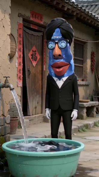 水姐💧#水姐#方特董事长#AI归家意外小插曲 #随变ai随便玩 #方