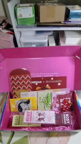 开箱#ROSYDOEDIAN #掌中花园护手霜 #赵露思