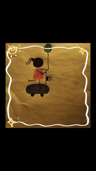 #火柴人 早上爬起来就画