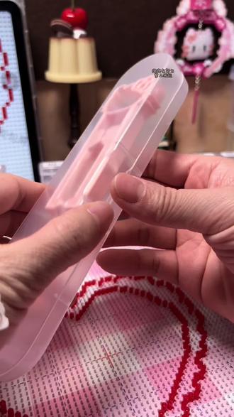 林桃子家的拼豆双针好用推荐#好物推荐 #林桃子 #拼豆双针 #拼豆笔 #林桃子拼豆笔 @DOU+上热门