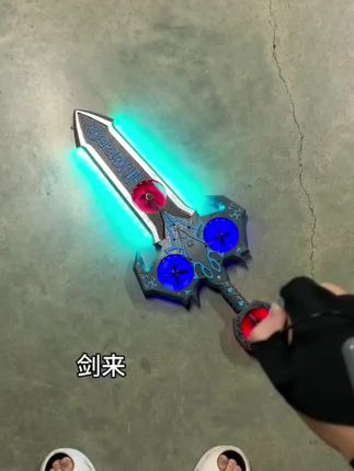御剑飞行手势遥控飞行器发光飞剑ABS耐摔儿童男孩玩具飞机送礼盒#遥控玩具 #电动玩具 #遥控飞行器 #发光剑玩具 #御剑飞行玩具