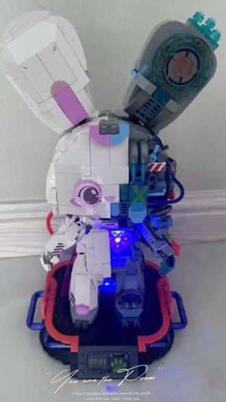 #动手动脑#拼装模型#男人的玩具赛博兔子 还不错 拼完以后份量够沉眼睛还能亮就是太费眼
和手