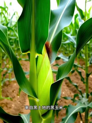 原生态,营养价值比一般玉米高!,#黑土地黑玉米#东北黑玉米#