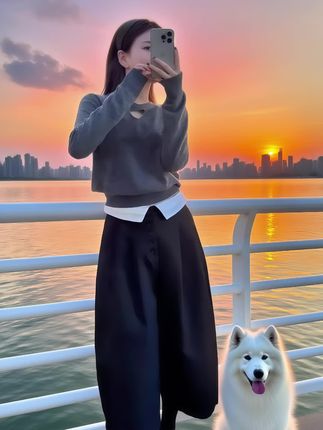 #早秋基础款外套如何摆脱路人感#普通人也能把lolita穿好看#毫不费力地打开初秋穿搭气质 #穿搭搭配@抖加🔥上热门🔥dou+🔥热点宝