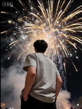 新年烟花照ai指令教程来了#豆包ai #豆包出大片有两把刷子 #烟花写真 #新年烟花 #烟花拍照 新年烟花照片 烟花拍照姿势