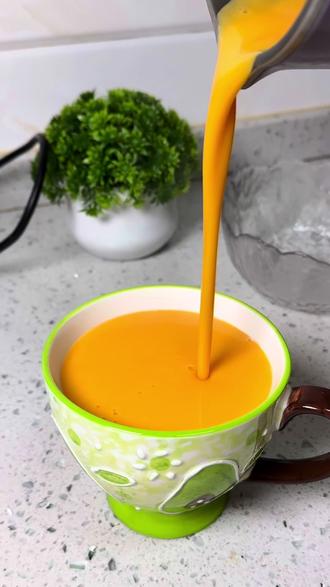 如果幸福是一杯胡萝卜小米豆浆!!
#自制饮品的家常做法 #破壁机食谱 #营养早餐#健康饮食