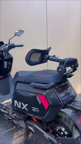 小牛FX/FXT风速电动车折叠伸缩后靠背可调节FS腰靠伸缩后靠背#FS风速 #小牛FX #小牛FXt #伸缩折叠靠背 #护腰神器