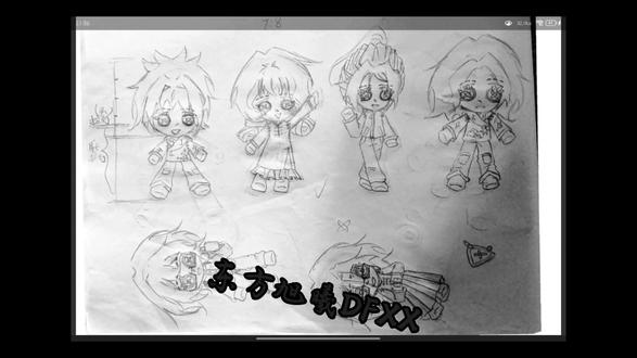 祝咕咕鸡和白鹤生日快乐!
#画画 #自设