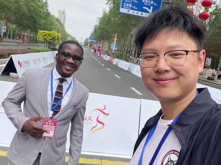 CICC 助力长春马拉松圆满成功 #长春马拉松 #cicc长春国际社区运动中心 #长春球馆 #外国人在中国 #长春生活