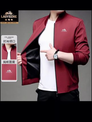 新款男士时尚休闲商务上衣外套,#春秋穿搭 #品质男装 #休闲百搭 #只做高品质 #男士外套