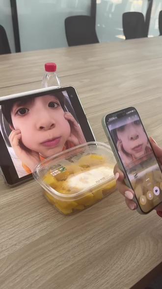 芒果团子偷吃芒果#陈浚铭 #豆包ai #搞笑