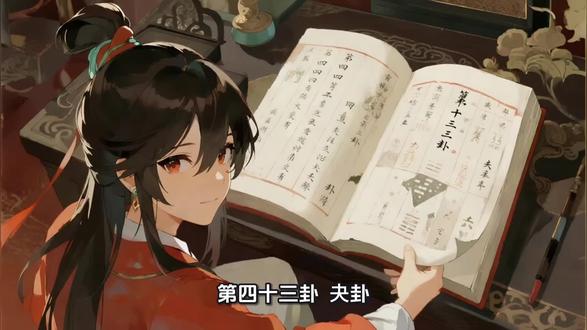 今日读易经,夬卦#国学文化 #读书 #阅读