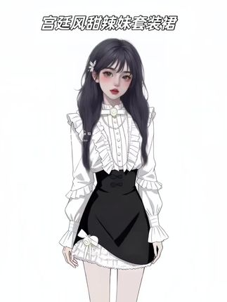 #宫廷风衬衫 #减龄穿搭 #甜辣妹穿搭 #高级感穿搭 #气质穿搭