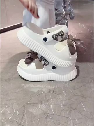 #卡通 #一鞋两穿 #凉拖鞋 #上脚舒适百搭