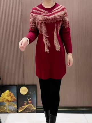 #时尚穿搭 #女装新品日 #面料柔软舒适 #遮肉显瘦 #保暖又好看