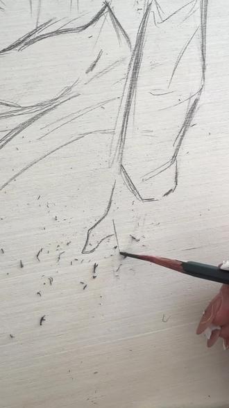 嘞个才叫顶天立地#冯宝宝 #临摹 #一人之下 #瞎画