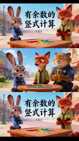 AI赋能,品质升级,人教版二年级数学《有余数的除法竖式计算(1)》设计专业、内容扎实、易错点全覆盖,高品质教学资源,备课更省心#有余数的除数竖式计算(1)#二年级下册#公开课#优质课件