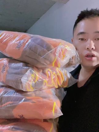 #劳保手套 #毛圈