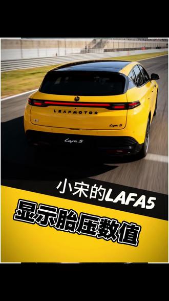 #零跑汽车#零跑lafa5
今天车胎扎钉子了,才知道胎压显示怎么调出来…